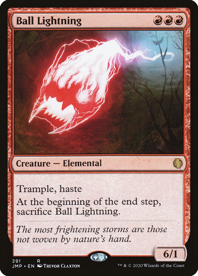 Ball Lightning [Jumpstart] | Jomio and Rueliete's Cards and Comics