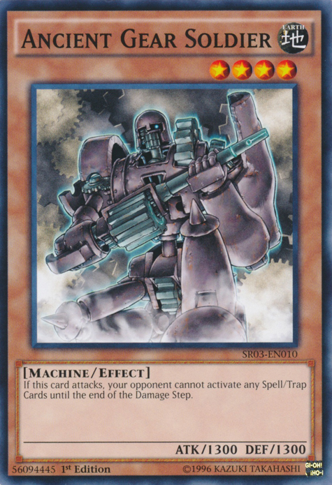 Ancient Gear Soldier [SR03-EN010] Common | Jomio and Rueliete's Cards and Comics