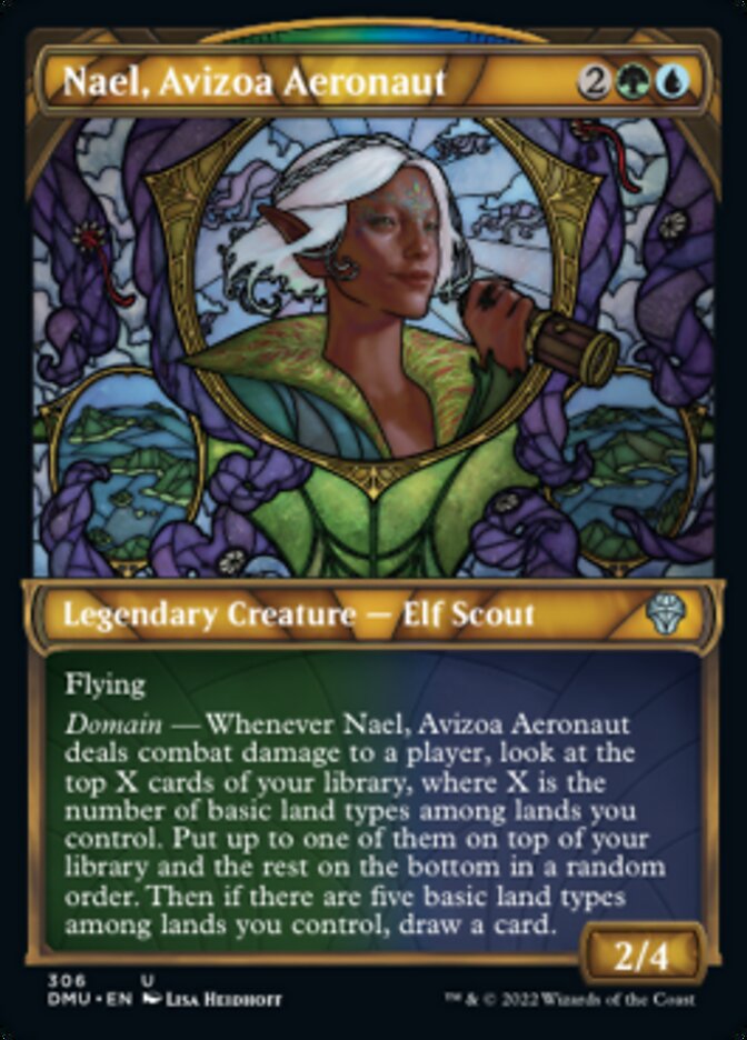 Nael, Avizoa Aeronaut (Showcase) [Dominaria United] | Jomio and Rueliete's Cards and Comics