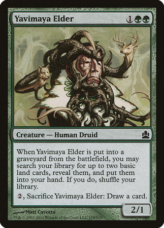 Yavimaya Elder [Commander 2011] | Jomio and Rueliete's Cards and Comics