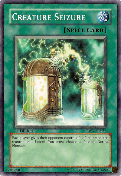 Creature Seizure [TAEV-EN058] Common | Jomio and Rueliete's Cards and Comics