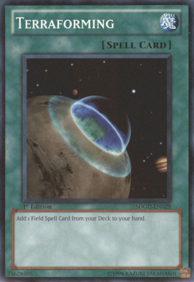 Terraforming [SDGU-EN029] Common | Jomio and Rueliete's Cards and Comics