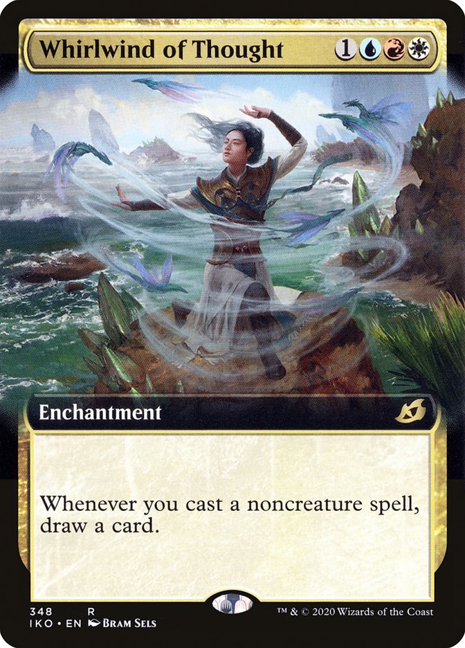 Whirlwind of Thought (Extended Art) [Ikoria: Lair of Behemoths] | Jomio and Rueliete's Cards and Comics