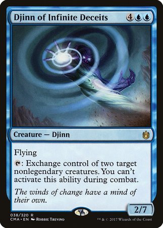 Djinn of Infinite Deceits [Commander Anthology] | Jomio and Rueliete's Cards and Comics