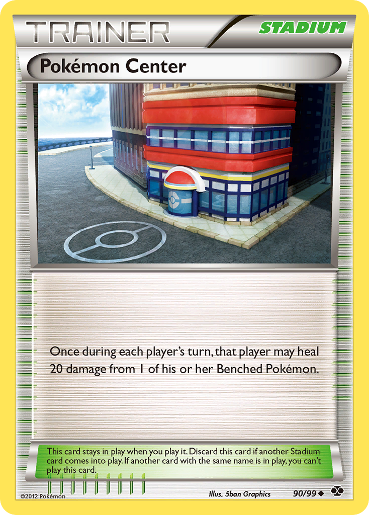 Pokemon Center (90/99) [Black & White: Next Destinies] | Jomio and Rueliete's Cards and Comics