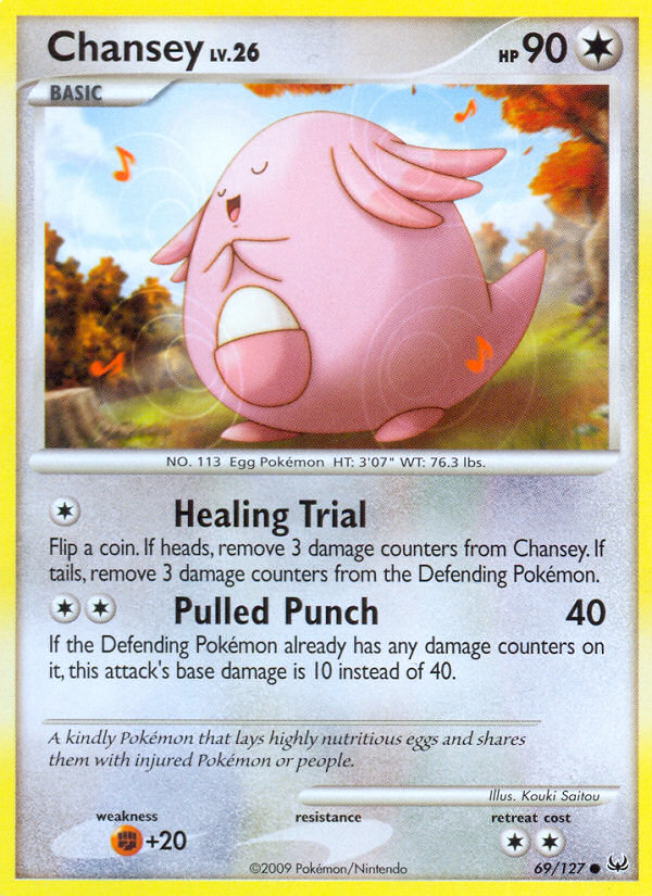 Chansey (69/127) [Platinum: Base Set] | Jomio and Rueliete's Cards and Comics
