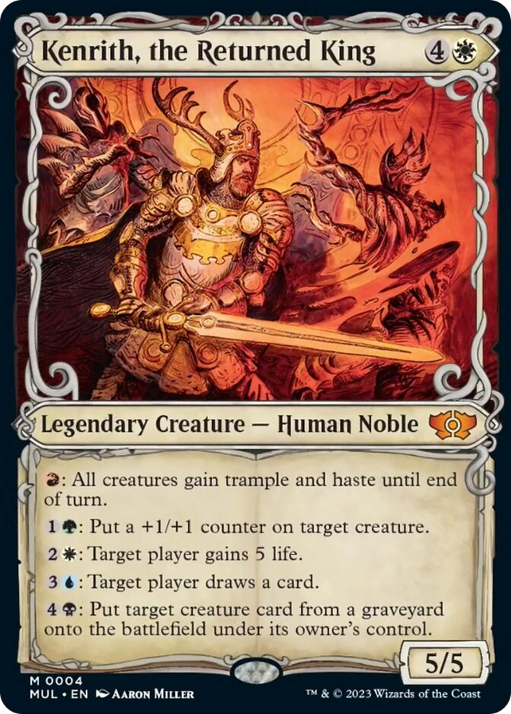 Kenrith, the Returned King [Multiverse Legends] | Jomio and Rueliete's Cards and Comics