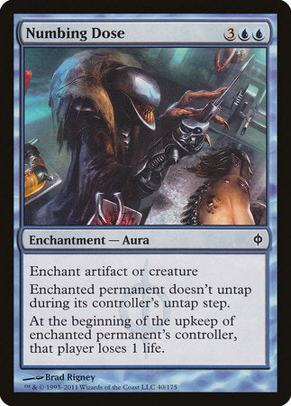 Numbing Dose [New Phyrexia] | Jomio and Rueliete's Cards and Comics