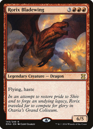 Rorix Bladewing [Eternal Masters] | Jomio and Rueliete's Cards and Comics