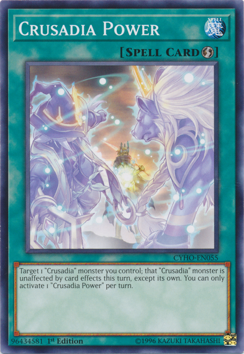 Crusadia Power [CYHO-EN055] Common | Jomio and Rueliete's Cards and Comics
