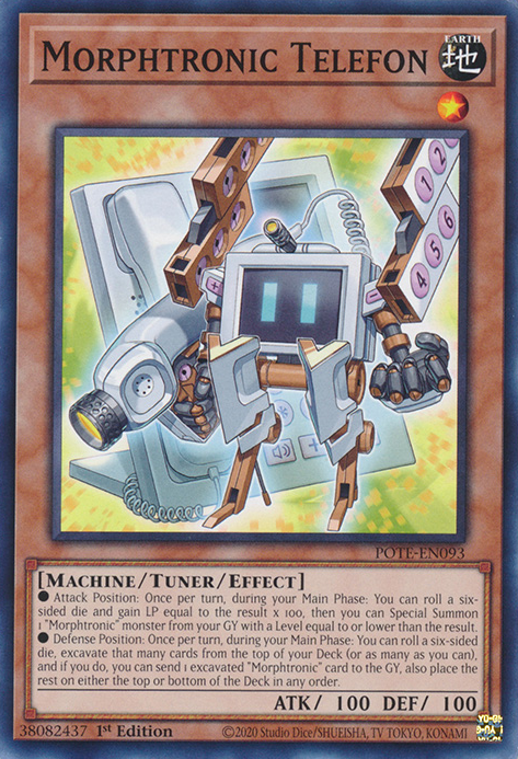 Morphtronic Telefon [POTE-EN093] Common | Jomio and Rueliete's Cards and Comics