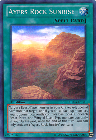 Ayers Rock Sunrise [DRLG-EN020] Super Rare | Jomio and Rueliete's Cards and Comics