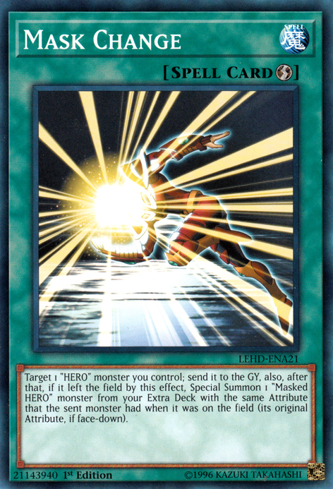 Mask Change [LEHD-ENA21] Common | Jomio and Rueliete's Cards and Comics