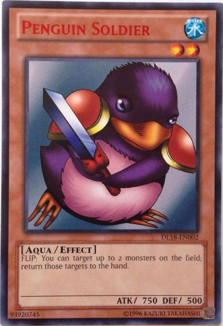 Penguin Soldier (Red - DL18) [DL18-EN002] Rare | Jomio and Rueliete's Cards and Comics