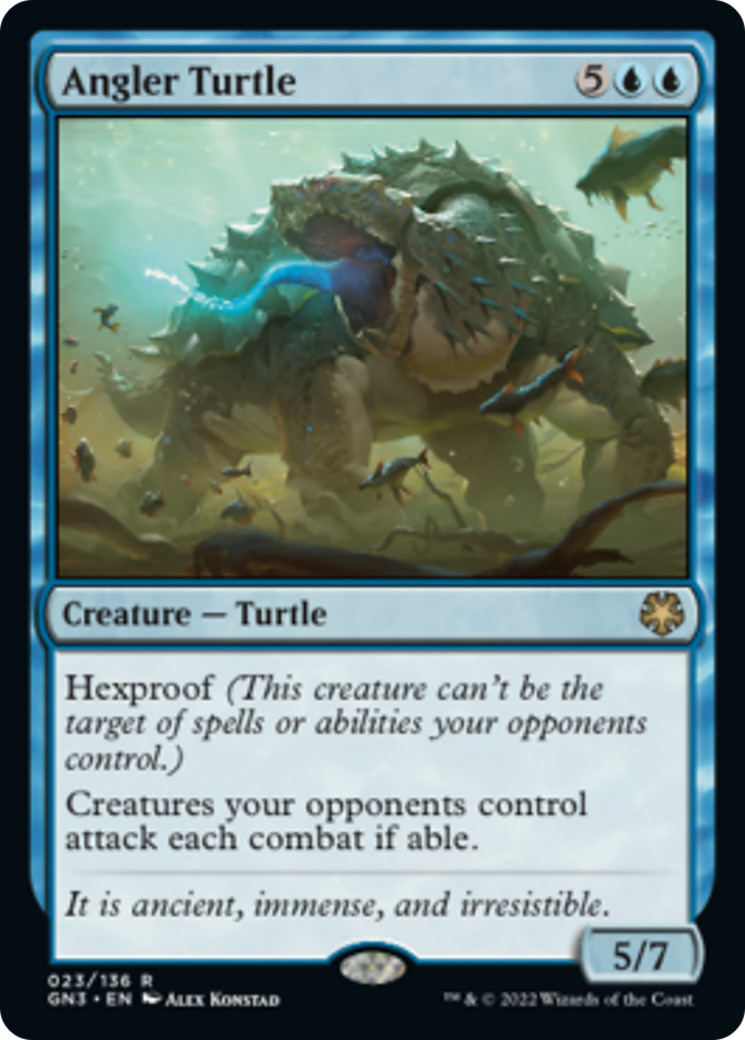 Angler Turtle [Game Night: Free-for-All] | Jomio and Rueliete's Cards and Comics