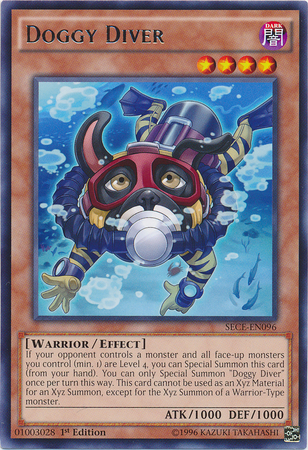 Doggy Diver [SECE-EN096] Rare | Jomio and Rueliete's Cards and Comics