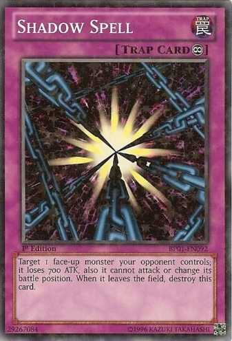 Shadow Spell [BP01-EN092] Starfoil Rare | Jomio and Rueliete's Cards and Comics