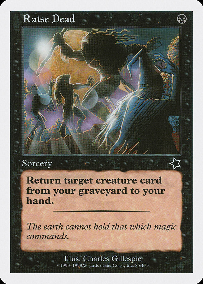 Raise Dead [Starter 1999] | Jomio and Rueliete's Cards and Comics