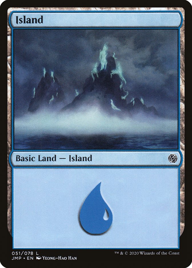 Island (51) [Jumpstart] | Jomio and Rueliete's Cards and Comics