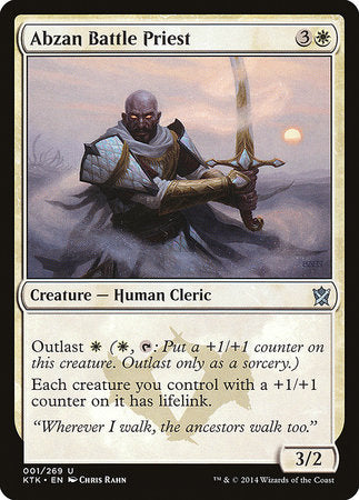 Abzan Battle Priest [Khans of Tarkir] | Jomio and Rueliete's Cards and Comics