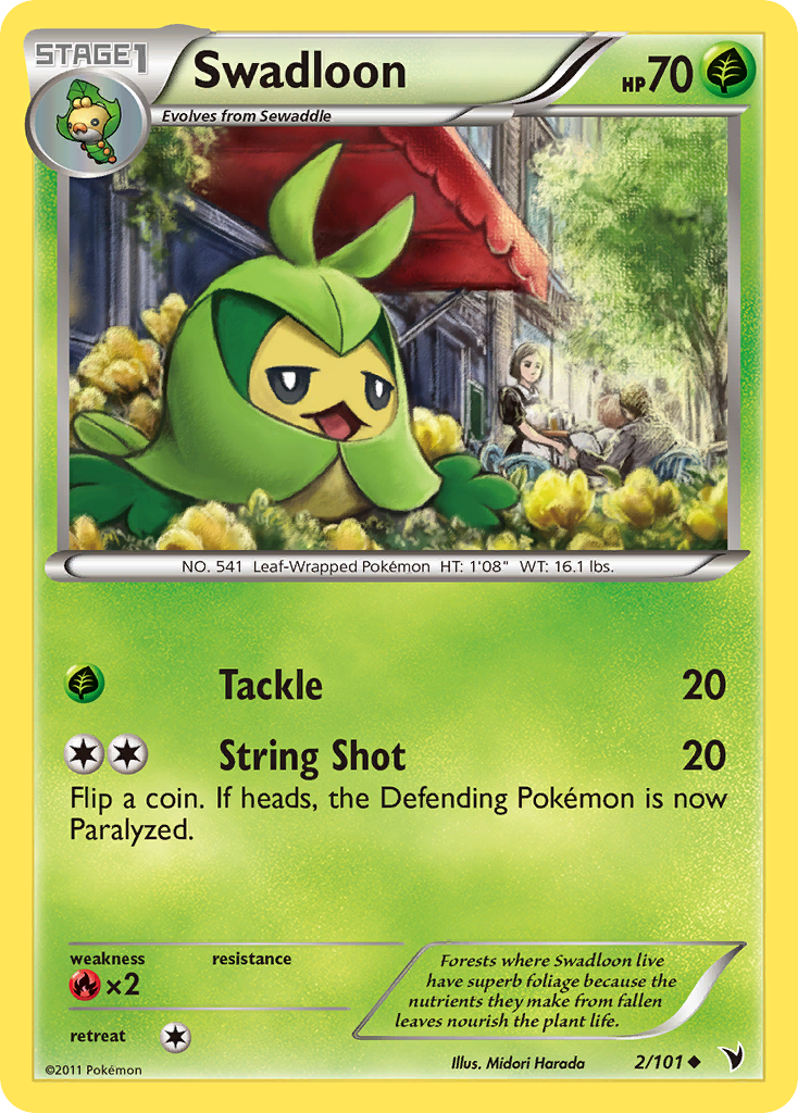 Swadloon (2/101) [Black & White: Noble Victories] | Jomio and Rueliete's Cards and Comics