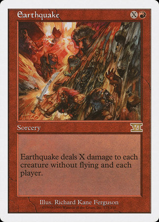 Earthquake [Classic Sixth Edition] | Jomio and Rueliete's Cards and Comics
