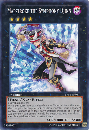 Maestroke the Symphony Djinn [SP14-EN031] Starfoil Rare | Jomio and Rueliete's Cards and Comics