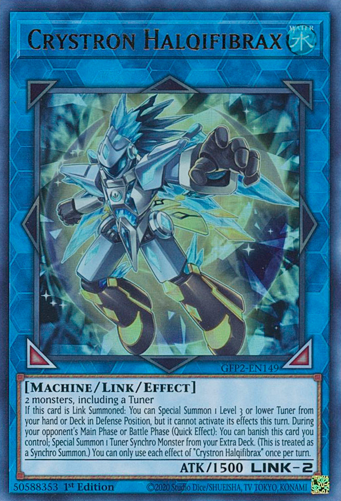 Crystron Halqifibrax [GFP2-EN149] Ultra Rare | Jomio and Rueliete's Cards and Comics