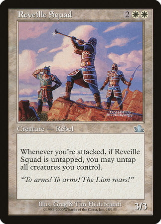 Reveille Squad [Prophecy] | Jomio and Rueliete's Cards and Comics