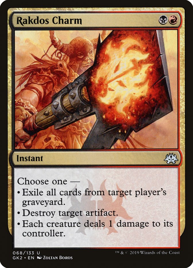 Rakdos Charm [Ravnica Allegiance Guild Kit] | Jomio and Rueliete's Cards and Comics