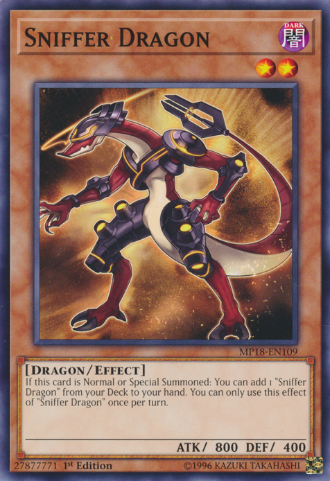 Sniffer Dragon [MP18-EN109] Common | Jomio and Rueliete's Cards and Comics