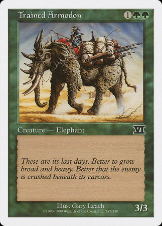Trained Armodon [Classic Sixth Edition] | Jomio and Rueliete's Cards and Comics