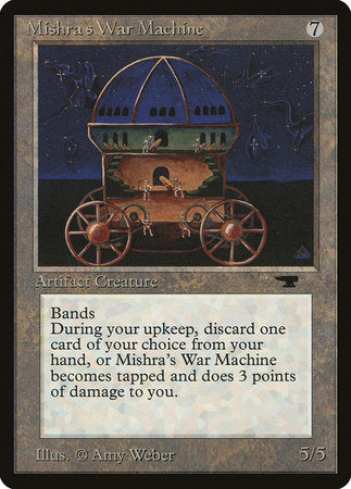 Mishra's War Machine [Antiquities] | Jomio and Rueliete's Cards and Comics