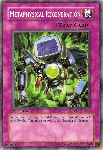 Metaphysical Regeneration [CRMS-EN077] Common | Jomio and Rueliete's Cards and Comics