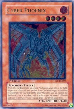 Cyber Phoenix (UTR) [EOJ-EN009] Ultimate Rare | Jomio and Rueliete's Cards and Comics