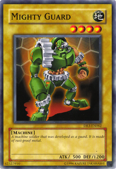 Mighty Guard [DR3-EN062] Common | Jomio and Rueliete's Cards and Comics