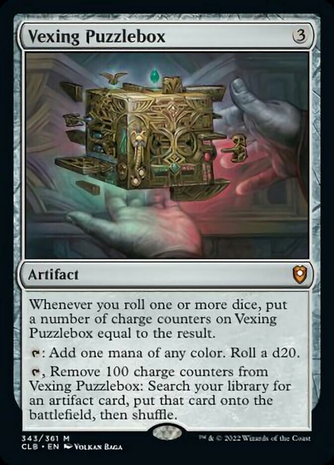 Vexing Puzzlebox [Commander Legends: Battle for Baldur's Gate] | Jomio and Rueliete's Cards and Comics