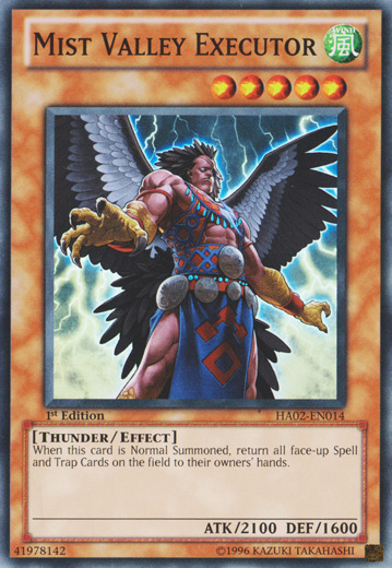 Mist Valley Executor [HA02-EN014] Super Rare | Jomio and Rueliete's Cards and Comics