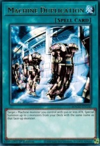 Machine Duplication [MAGO-EN140] Rare | Jomio and Rueliete's Cards and Comics