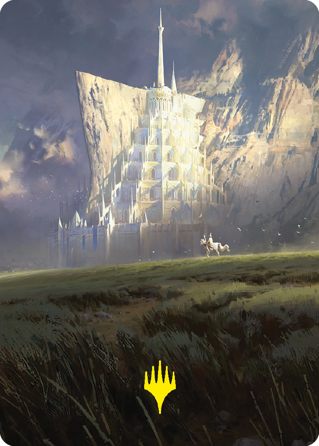 Minas Tirith Art Card (Gold-Stamped Signature) [The Lord of the Rings: Tales of Middle-earth Art Series] | Jomio and Rueliete's Cards and Comics