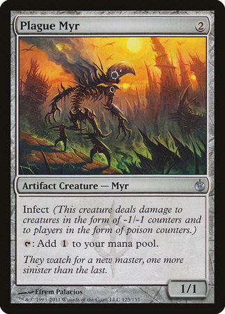 Plague Myr [Mirrodin Besieged] | Jomio and Rueliete's Cards and Comics