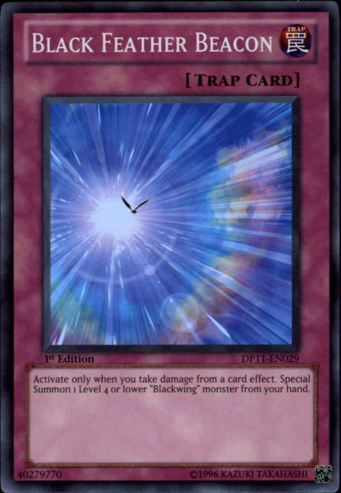 Black Feather Beacon [DP11-EN029] Super Rare | Jomio and Rueliete's Cards and Comics