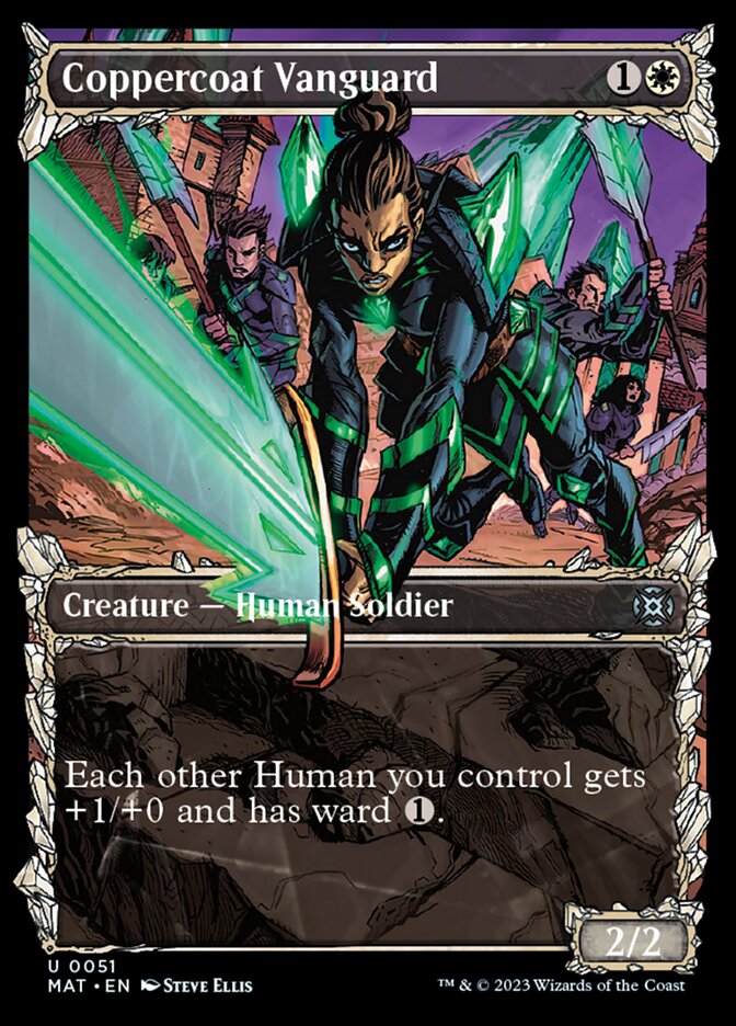 Coppercoat Vanguard (Showcase) [March of the Machine: The Aftermath] | Jomio and Rueliete's Cards and Comics