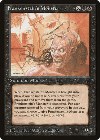 Frankenstein's Monster [The Dark] | Jomio and Rueliete's Cards and Comics
