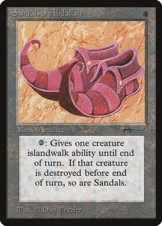 Sandals of Abdallah [Arabian Nights] | Jomio and Rueliete's Cards and Comics