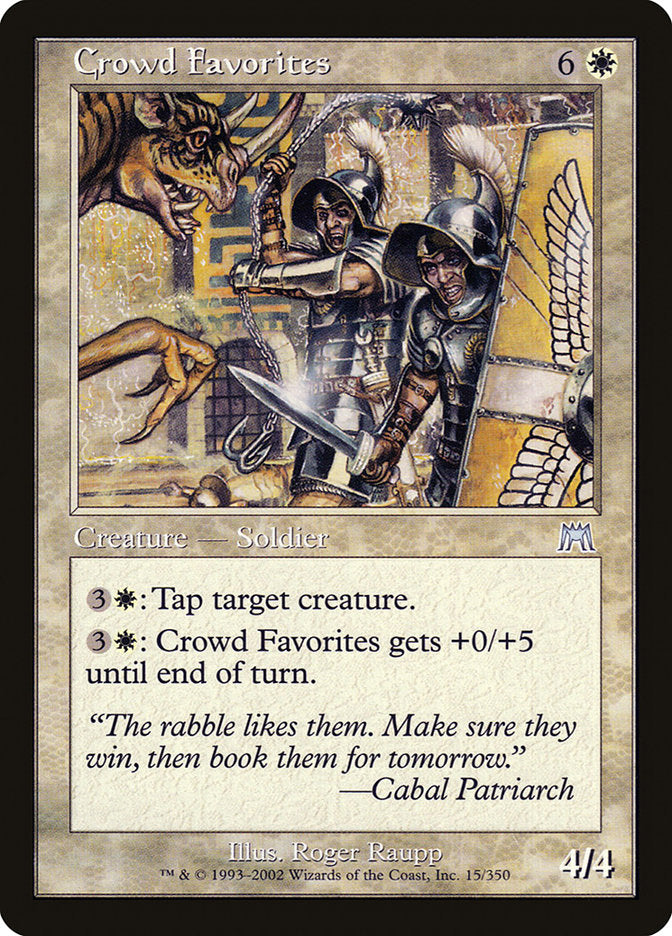 Crowd Favorites [Onslaught] | Jomio and Rueliete's Cards and Comics