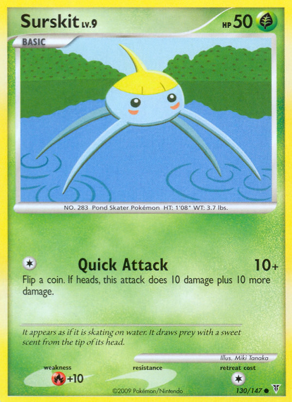 Surskit (130/147) [Platinum: Supreme Victors] | Jomio and Rueliete's Cards and Comics