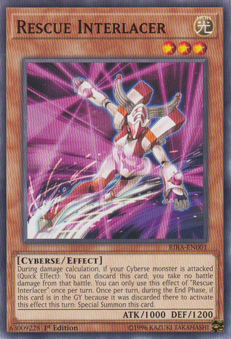 Rescue Interlacer [RIRA-EN001] Common | Jomio and Rueliete's Cards and Comics