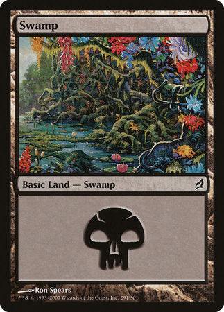 Swamp (291) [Lorwyn] | Jomio and Rueliete's Cards and Comics