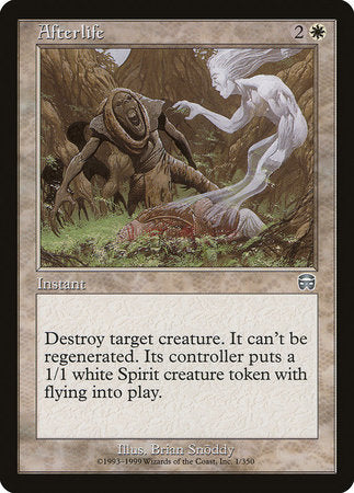 Afterlife [Mercadian Masques] | Jomio and Rueliete's Cards and Comics